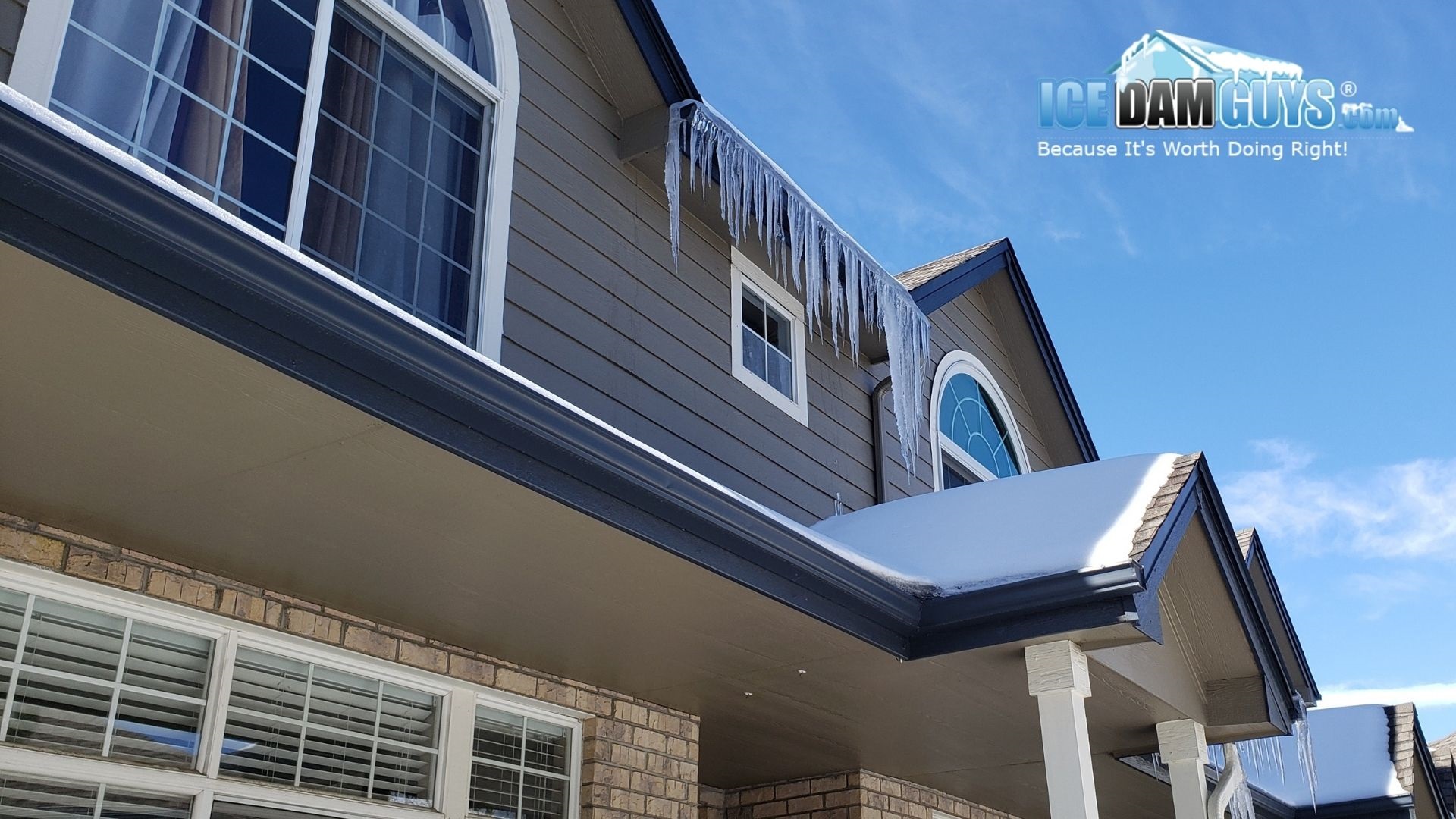 Missoula ice dams removed by the Ice Dam Guys®