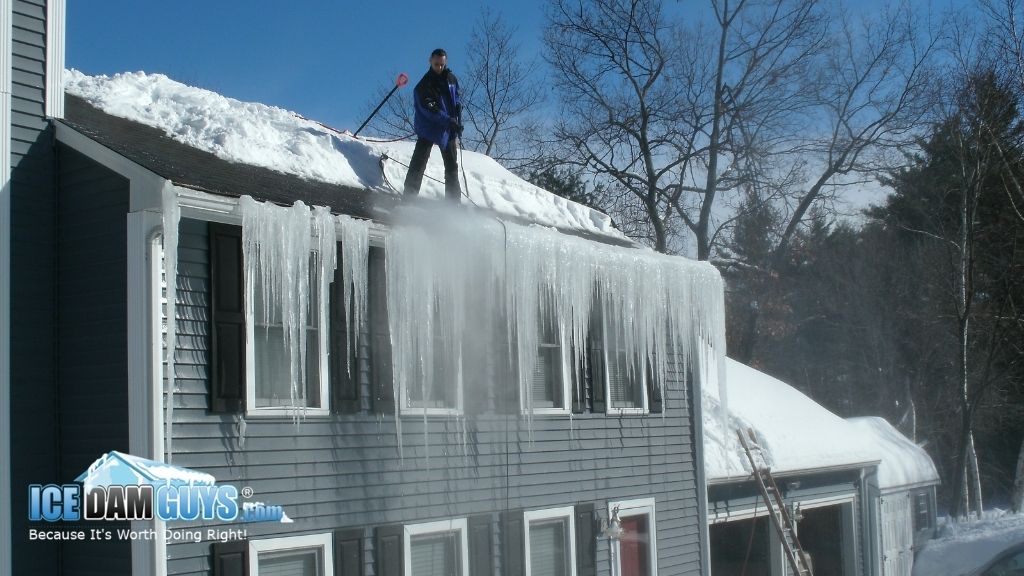 Damage-Free Ice Dam Removal Throughout Power, Bingham, and Bannock Counties with the Ice Dam Guys®