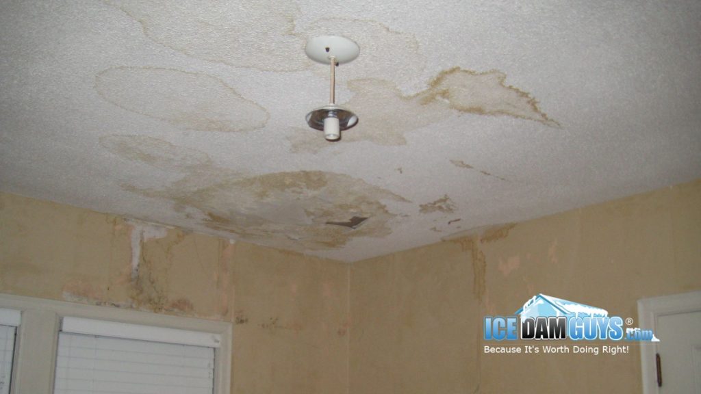Residential water leaks inside customers' homes due to ice dam emergencies.